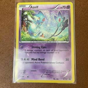 Pokémon Azelf holo promo card 2016